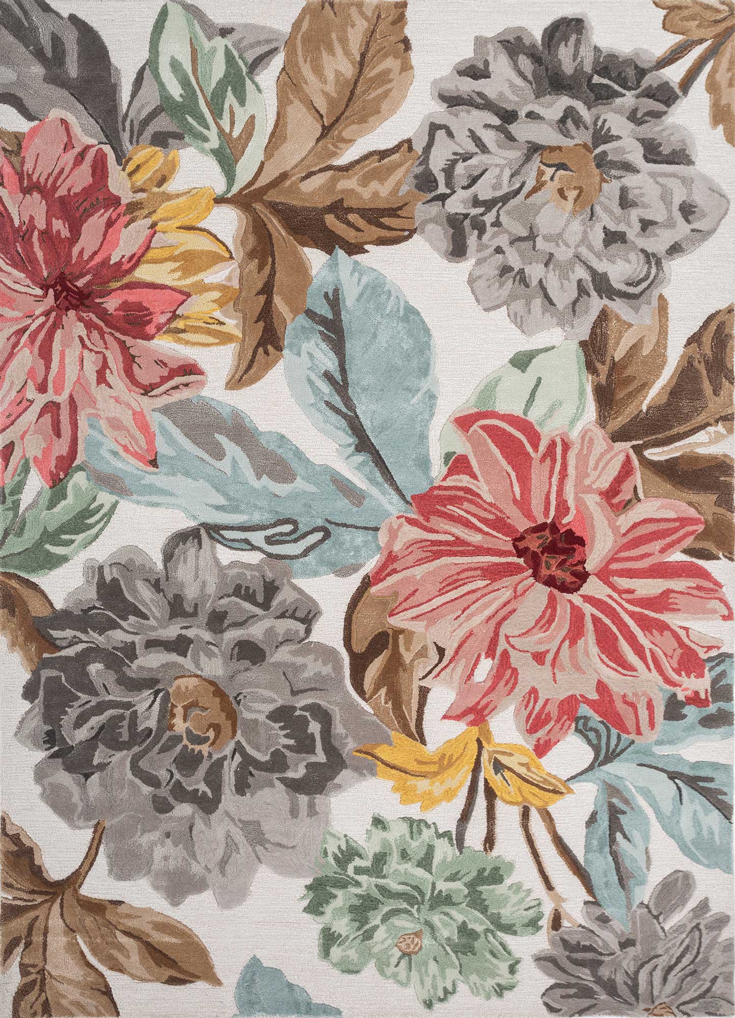 White candy pink hand tufted Rug